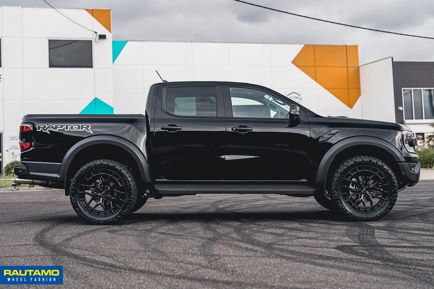 Ford Ranger Raptor Vossen HFX-1 Gloss Black