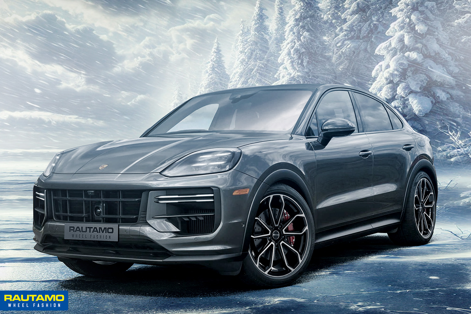 GMP Furiosa Black Diamond vanteet autoon fälgar till bilen Porsche Cayenne Macan