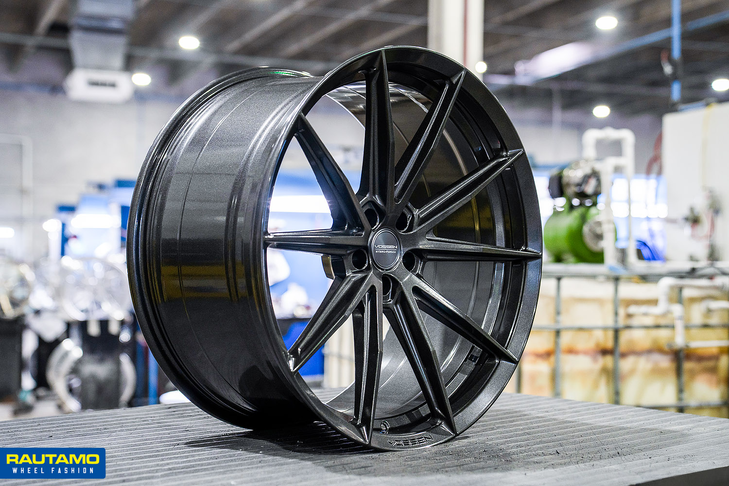 Vossen HFX-2 Satin Black, Hybrid Forged