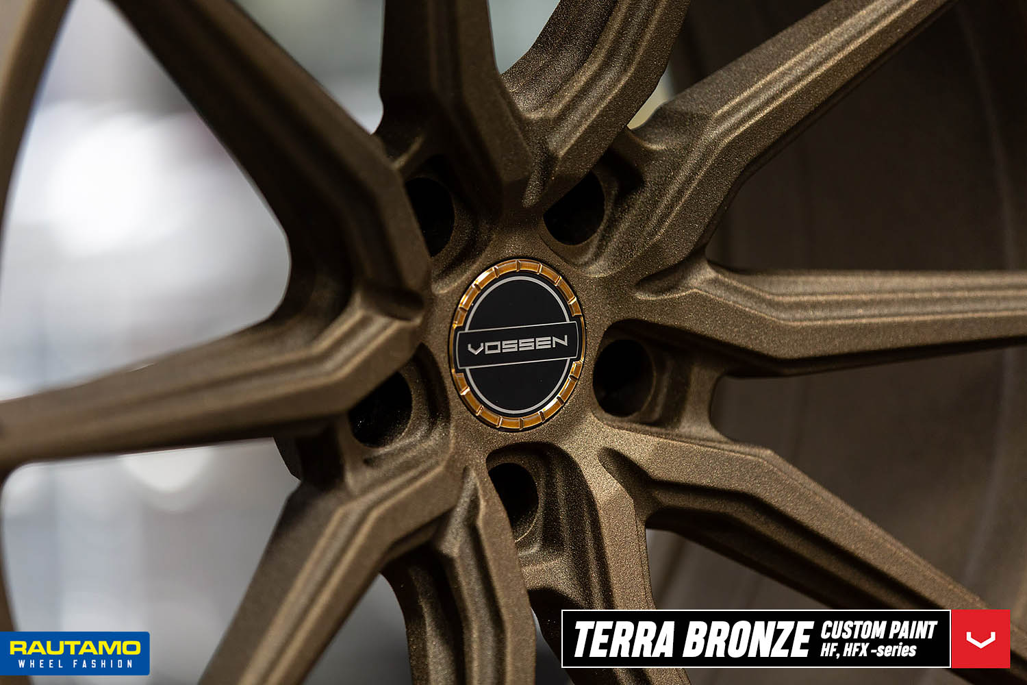 Vossen vanteet fälgar terra bronze